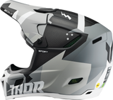 THOR Reflex Sport Carbon Helmet Brave MIPS Gray/White 2XL, Part Number 0110-8762
