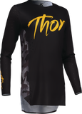 THOR Women's Sportmode Shadow Jersey Black Medium 2911-0327