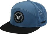 THOR Badge Hat Slate Blue, Six-Panel Arched Fit, Part Number 2501-4285