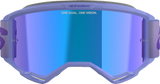 Alpinestars Vision 5 Goggle Wordmark Purple with Blue Mirror Lens, Model 5102425-3116