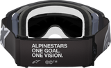 Alpinestars Supertech Corp Goggle with ABS Vision Gray Mirror Lens 5100325-1513