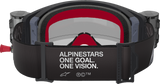 Alpinestars Supertech Roll-Off Goggle Corp Black/Gray with Clear Lens, Model 5100425-1518