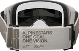 Alpinestars Vision 5 Hollow Wind Gold Mirror Goggles, Model 5102225-7311