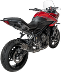 AKRAPOVIC Racing Line Exhaust System - Titanium - Tiger Sport 660 S-T6R2-CQTBL