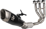 AKRAPOVIC Racing Line Exhaust System - Titanium - Tiger Sport 660 S-T6R2-CQTBL