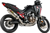 AKRAPOVIC Racing Line Exhaust System - Titanium - CRF1100L S-H11R3-WT