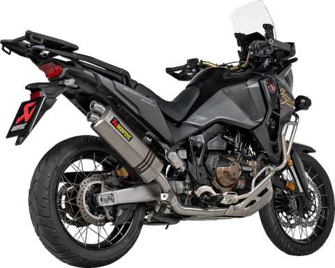 AKRAPOVIC Racing Line Exhaust System - Titanium - CRF1100L Adventure Sport S-H11R4-WT