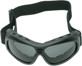 BOBSTER Touring II Motorcycle Goggle BT2001, Matte Black with Smoke Lens