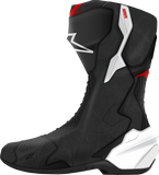 Alpinestars SMX-6 V3 Motorcycle Boots Black/White/Red Graphic, US 12.5 / EU 48, Part 2223025-1406-48