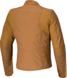 Alpinestars Stella Isla WR Women's Motorcycle Jacket Utility Brown/Light Gold Small 3210425-8021-S