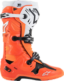 Alpinestars Tech 10 Enduro Boots Fluorescent Orange/Black/White, US 12 / EU 47, Part 2010025-4512-12