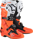 Alpinestars Tech 10 Enduro Boots Fluorescent Orange/Black/White, US 14 / EU 49.5
