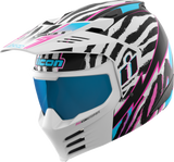 ICON Elsinore™ Rad Dawn Motorcycle Helmet, White, XS – Part Number 0104-3338