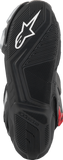 Alpinestars SMX-6 V3 Vented Motorcycle Boots Black/Silver/Red US 7.5 / EU 41 – Part 2223225-199-41