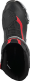 Alpinestars SMX-6 V3 Vented Motorcycle Boots Black/Silver/Red US 9 / EU 43