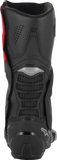 Alpinestars SMX-6 V3 Vented Motorcycle Boots Black/Silver/Red US 9.5/EU 44