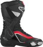 Alpinestars SMX-6 V3 Vented Motorcycle Boots Black/Silver/Red US 9.5/EU 44