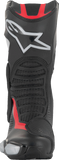 Alpinestars SMX-6 V3 Vented Motorcycle Boots Black/Silver/Red US 9 / EU 43