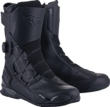 Alpinestars SP-X Boa Drystar Motorcycle Boots, Black/Dark Gray, US 7.5 / EU 41, Part 2242025-111-41