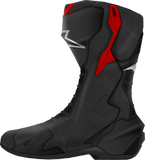 Alpinestars SMX-6 V3 Motorcycle Boots Black/Silver/Red US 7.5, EU 41 - Part 2223025-199-41
