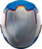 ICON Airframe Pro Reentry Silver Motorcycle Helmet, 2XL, Part Number 0101-17372