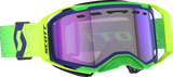 SCOTT Prospect 2.0 SMB Goggles, Midnight Purple/Safety Yellow, Light-Sensitive Blue Chrome Dual Lens, Part Number 4215027914307