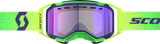 SCOTT Prospect 2.0 SMB Goggles, Midnight Purple/Safety Yellow, Light-Sensitive Blue Chrome Dual Lens, Part Number 4215027914307