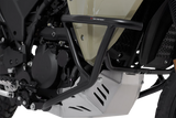 SW-Motech Crash Bars for Kawasaki KLR 650/S, Black, Part Number SBL.08.990.10000/B