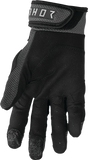 THOR Terrain Gloves Black/Charcoal XS, Part Number 3330-8242
