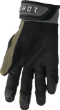 THOR Terrain Gloves, Army/Charcoal, X-Small, Model 3330-8249