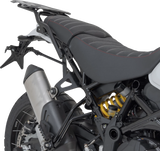 SW-MOTECH PRO Side Carrier for Ducati DesertX, Left/Right, Black, Part Number KFT.22.995.30001/B