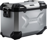 SW-Motech TRAX ADV 45-Liter Silver Left Aluminum Side Case, Part ALK.00.733.10000L/S