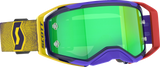 SCOTT Prospect 2.0 Motocross Goggle, Red/Yellow with Green Chrome WORKS Lens, Part Number 4214711648279