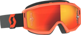 SCOTT Primal Orange/Black Goggles with Orange Chrome Works Lens, Model 2785971008280