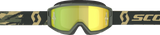 SCOTT Primal Goggle Camo Kaki with Yellow Chrome Works Lens, Model 2785976800289