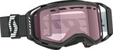 SCOTT Prospect 2.0 SMB Motocross Goggles, Black and White with Rose Lens, Part Number 4215041007134