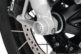 Kuryakyn 3807 Lodestar Front Axle Sliders, Silver