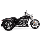 Vance & Hines 4-Inch Twin Slash Round Slip-On Exhaust, 16796