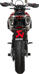 AKRAPOVIC Slip-On Line Mufflers - Titanium - Hypermotard 698 S-D6SO2-HAPLT
