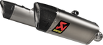 AKRAPOVIC Slip-On Line Mufflers - Titanium - Hypermotard 698 S-D6SO2-HAPLT