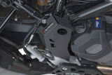 SW-Motech Heel Guards for Ducati Motorcycles, Black – Part Number SCT.22.995.10001/B