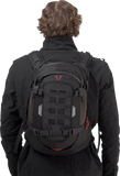 SW-Motech PRO Cosmo Backpack, Black/Anthracite, 15-Inch Laptop or Hydration Pack, BC.RUC.00.004.30000