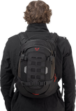 SW-Motech PRO Cosmo Backpack, Black/Anthracite, 15-Inch Laptop or Hydration Pack, BC.RUC.00.004.30000