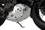 SW-Motech Engine Guard Silver for Suzuki V-Strom, Part Number MSS.05.936.10000