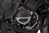 SW-MOTECH Engine Case Protector for Yamaha MT-10, Black/Silver, Part Number MSS.06.564.10000
