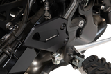 SW-MOTECH Heel Guards for Kawasaki Motorcycles, Black, Part Number SCT.08.891.10100/B