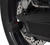 SW-MOTECH Rear Axle Sliders for BMW G 310 Series, Set, Part Number STP.07.176.11401/B