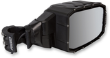 RIGID Industries 64011 Reflect Series Lighted Side View Mirrors, Rectangle, Black Pair