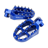 ZETA 57mm Aluminum Footpegs Blue ZE93-1623