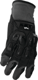 THOR Terrain Gloves, Black/Charcoal, XL – Part Number 3330-8246